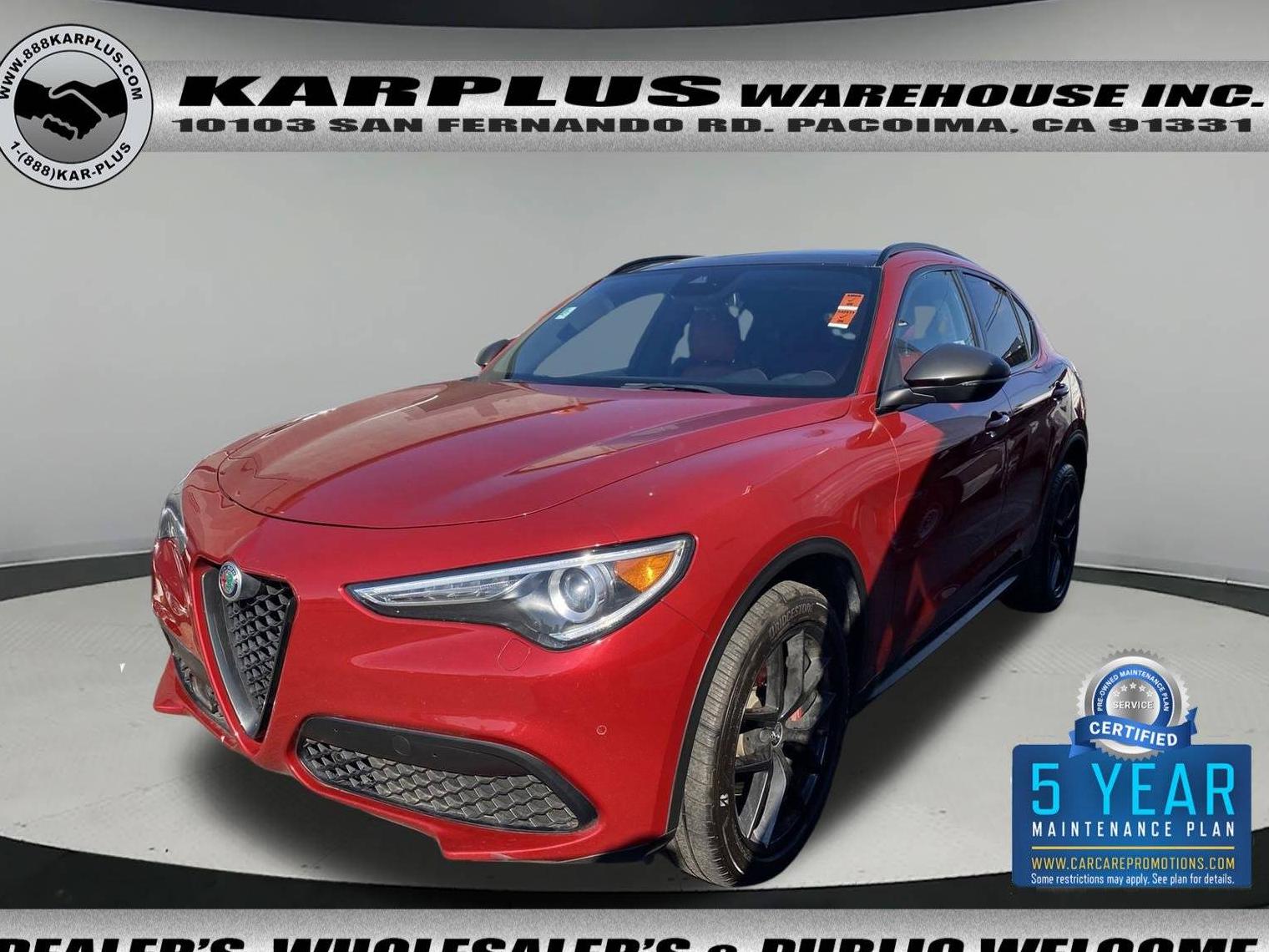 ALFA ROMEO STELVIO 2019 ZASPAKBN2K7C48834 image